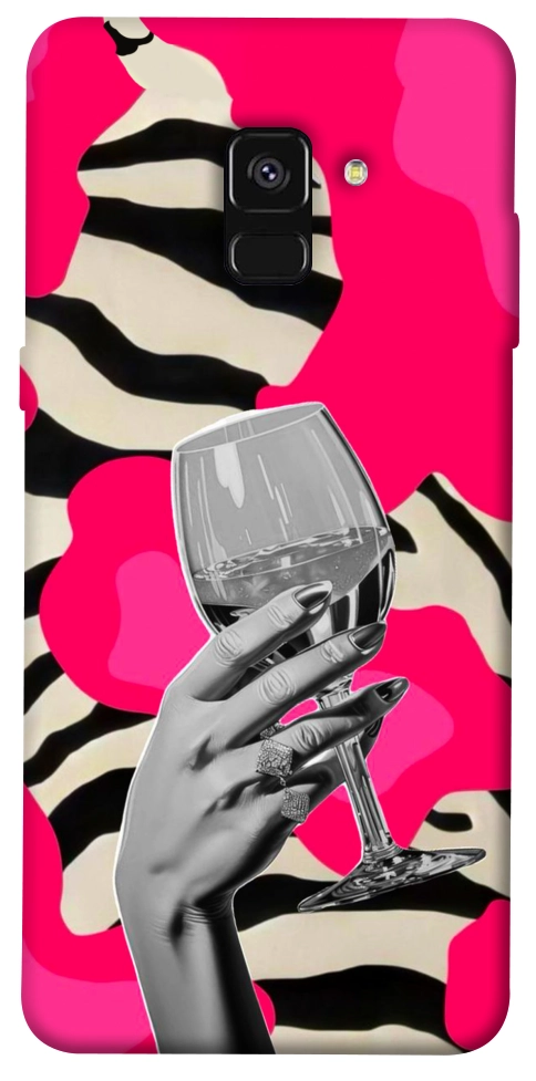 Чехол Wine mood для Galaxy A8 (2018)