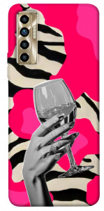Чохол Wine mood для TECNO Camon 17P
