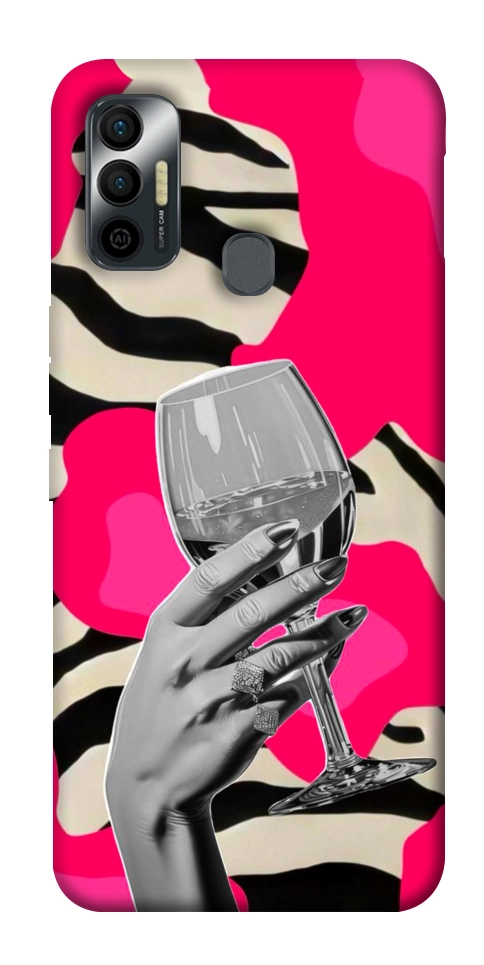 Чехол Wine mood для TECNO Spark 7