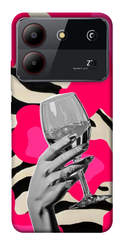 Чехол Wine mood для ZTE Blade A54 4G