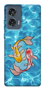 Чехол Koi fish для Motorola Edge 50 Fusion