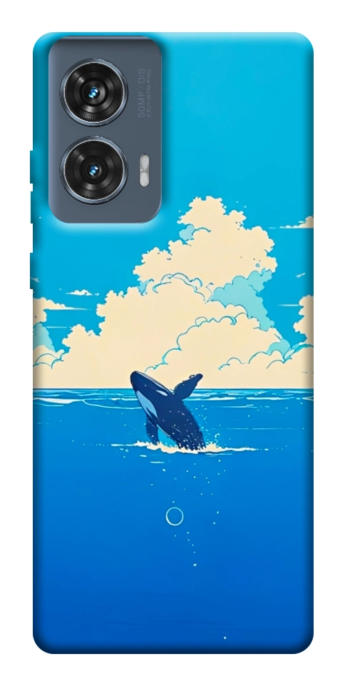 Чехол Whale view для Motorola Edge 50 Fusion