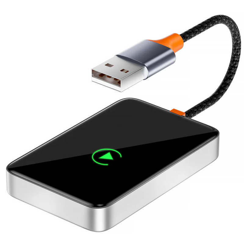 Фото Адаптер WIWU Wi-CP002 car wireless CarPlay iOS (Silver) на vchehle.ua