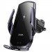 Автотримач з БЗУ Hoco CA202 Plus (Black)