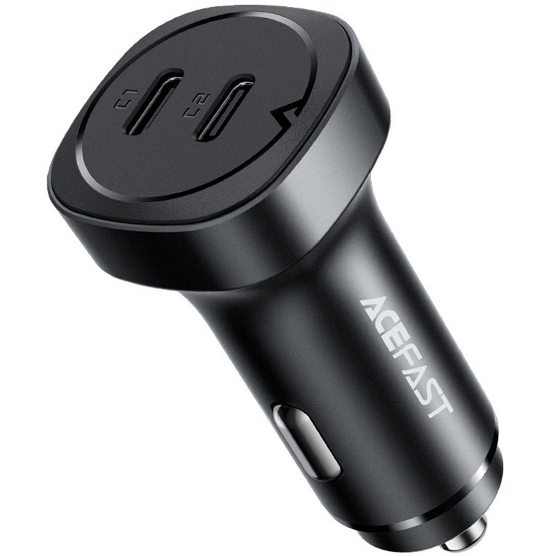 АЗУ Acefast B2 PD36W+PD36W total 72W (2USB-C) (Black)