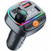 Фото АЗУ FM модулятор WIWU QC031 MP3 Car PD20W+QC3.0 (2USB-A/1C) (Black) в магазине vchehle.ua