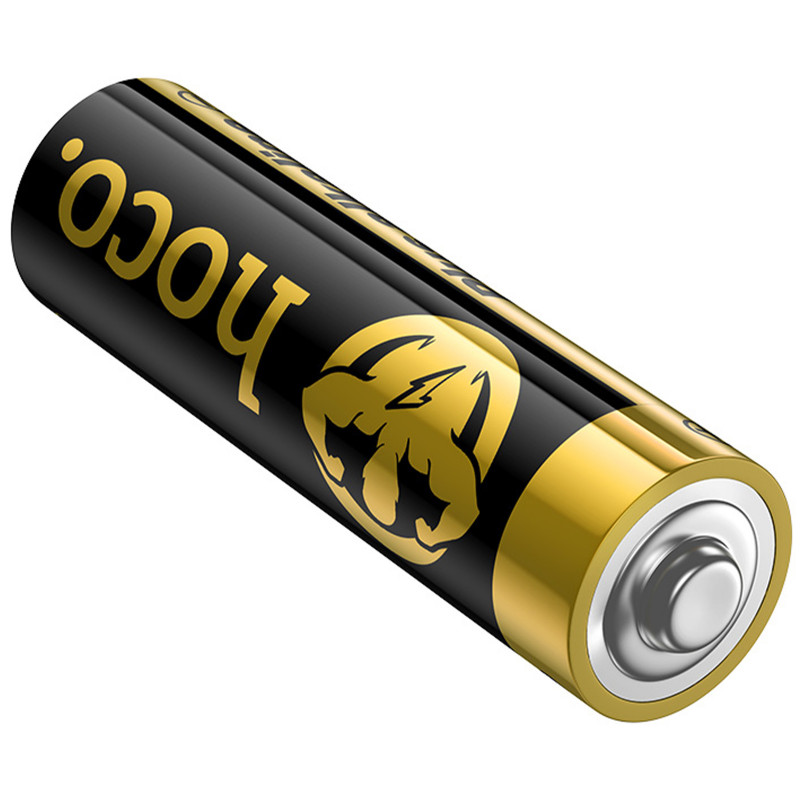 Купить Батарейки Hoco JA1A AA (LR6) Alkaline 2 pcs (Black) на vchehle.ua