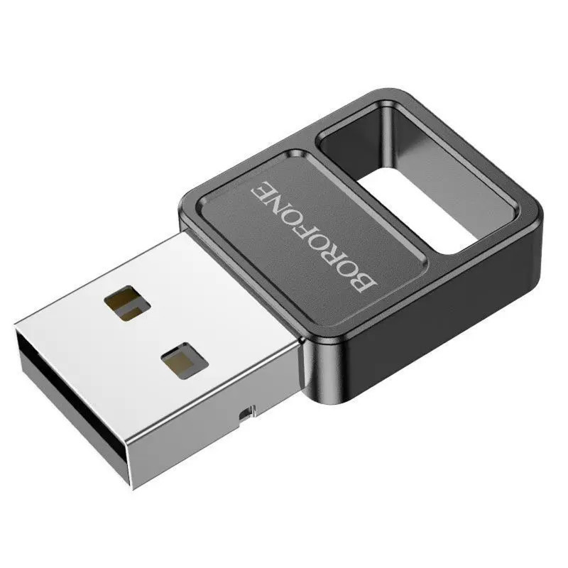 Bluetooth адаптер Borofone DH8 USB (Black) в магазине vchehle.ua
