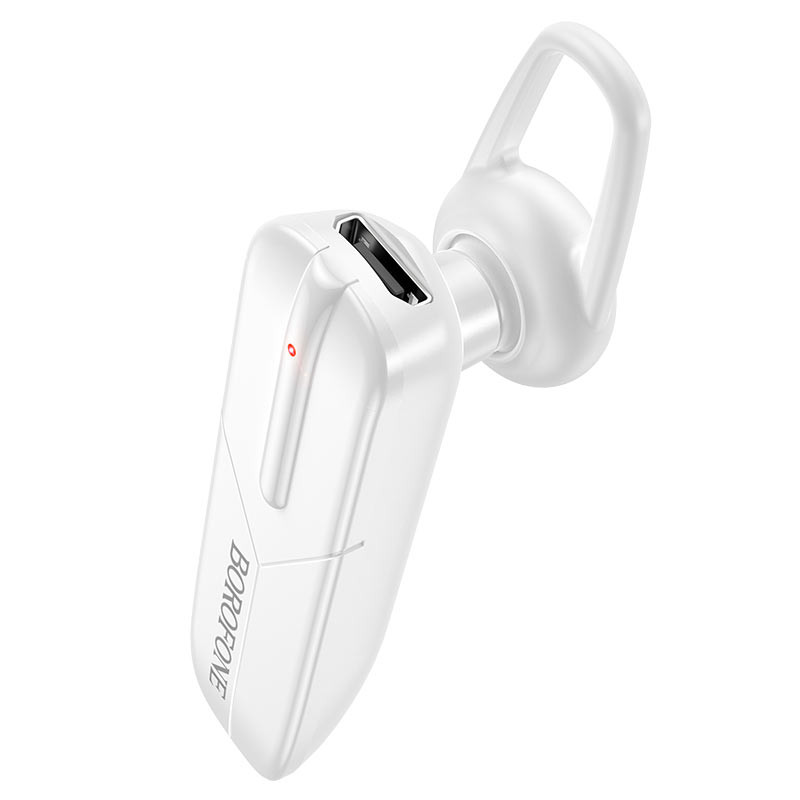 Фото Bluetooth моно-гарнитура Borofone BC36 Lucky (Белый) на vchehle.ua
