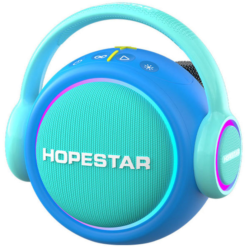 Bluetooth колонка Hopestar S20 Kids Speaker with 2 microphones 30W 3600mAh (Blue)