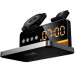 БЗУ Hoco DWQ03 North 4in1 with alarm clock (Black) в магазине vchehle.ua