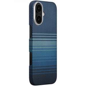 Чехол PC Carbon Protection Slim with Magnetic Fit для Apple iPhone 16 (6.1")