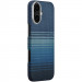 Чехол PC Carbon Protection Slim with Magnetic Fit для Apple iPhone 16 (6.1") (Blue)