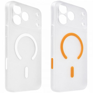 Чохол PC Slim Matte with Magnetic Fit (camera button) на Apple iPhone 17 Pro (6.3")