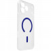 Чехол PC Slim Matte with Magnetic Fit (camera button) для Apple iPhone 17 Pro (6.3") (Blue)