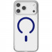 Фото Чехол PC Slim Matte with Magnetic Fit (camera button) для Apple iPhone 17 Pro (6.3") (Blue) на vchehle.ua
