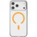 Фото Чехол PC Slim Matte with Magnetic Fit (camera button) для Apple iPhone 17 Pro (6.3") (Orange) на vchehle.ua