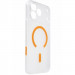 Чехол PC Slim Matte with Magnetic Fit (camera button) для Apple iPhone 17 Pro Max (6.9") (Orange)