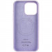 Фото Чохол Silk (AA) Logo with Magnetic Fit на Apple iPhone 14 (6.1") (Бузковий / Lilac) в маназині vchehle.ua
