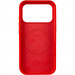 Фото Чехол Silk (AA) Logo with Magnetic Fit для Apple iPhone 17 Pro (6.3") (Красный / Red) в магазине vchehle.ua