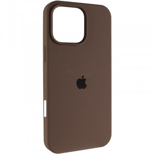 Чехол Silk (AA) Logo with Magnetic Fit для Apple iPhone 16 Pro Max (6.9")