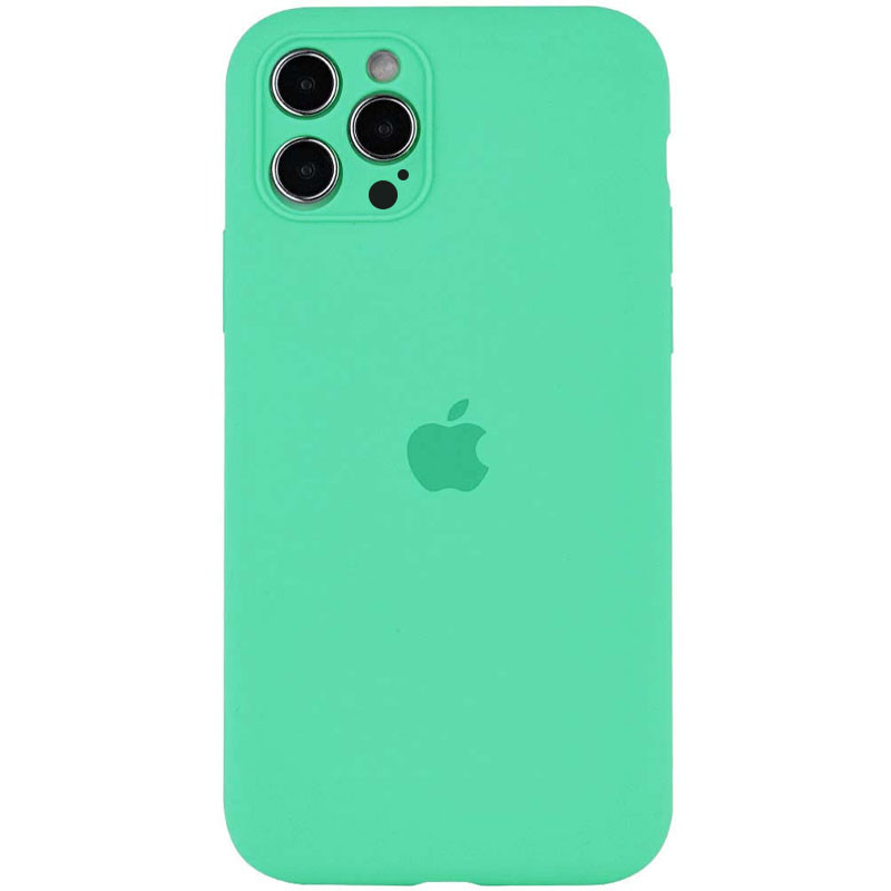 Чехол Silk Full Camera Protective (AA) для Apple iPhone 13 Pro (6.1") (Зеленый / Spearmint)