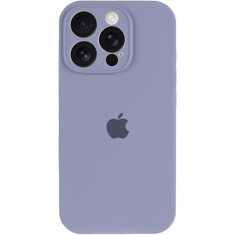 Фото Чохол Silk Full Camera Protective (AA) на Apple iPhone 16 Pro (6.3") (Сірий / Lavender Gray) на vchehle.ua