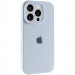 Чехол Silk Full Camera Protective (AA) для Apple iPhone 16 Pro Max (6.9") (Голубой / Sweet Blue)