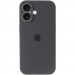 Фото Чехол Silk Full Camera Protective (AA) для Apple iPhone 17 (6.3") (Серый / Dark Gray) на vchehle.ua