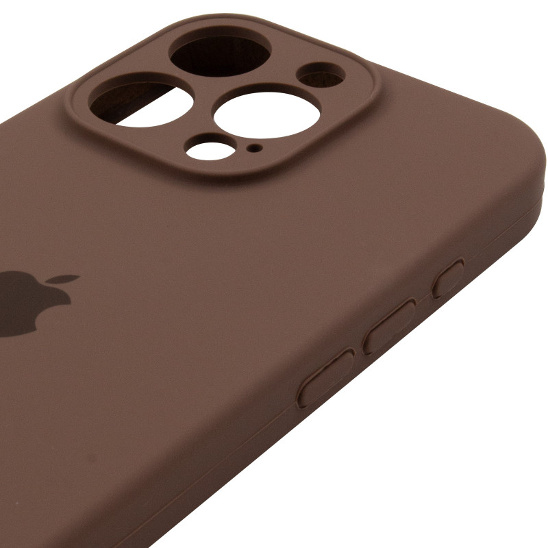 Чехол Silk Full Camera Protective (AA) для Apple iPhone 16 Pro Max (6.9") (Коричневый / Brown) в магазине vchehle.ua