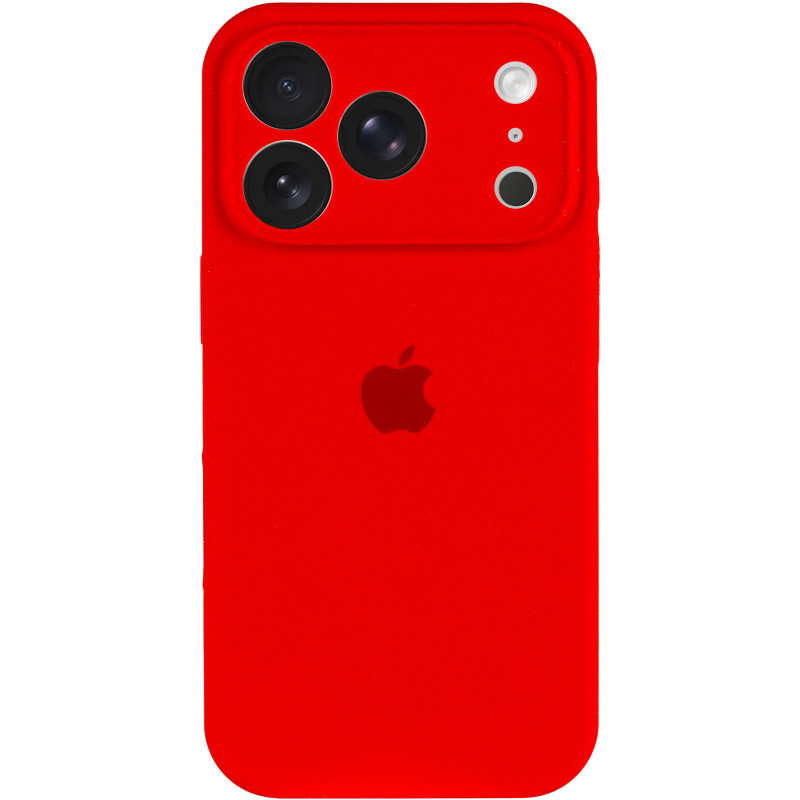 Фото Чохол Silk Full Camera Protective (AA) на Apple iPhone 17 Pro Max (6.9") (Червоний / Red) на vchehle.ua