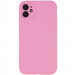 Чехол Silk Full Camera Protective (AA) NO LOGO для Apple iPhone 12 (6.1") (Розовый / Light pink)