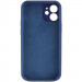 Фото Чехол Silk Full Camera Protective (AA) NO LOGO для Apple iPhone 12 (6.1") (Синий / Deep navy) в магазине vchehle.ua