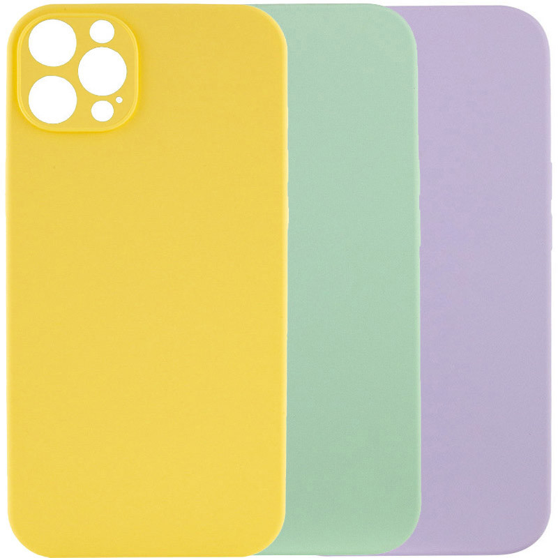 Чохол Silk Full Camera Protective (AA) NO LOGO на Apple iPhone 12 Pro Max (6.7")