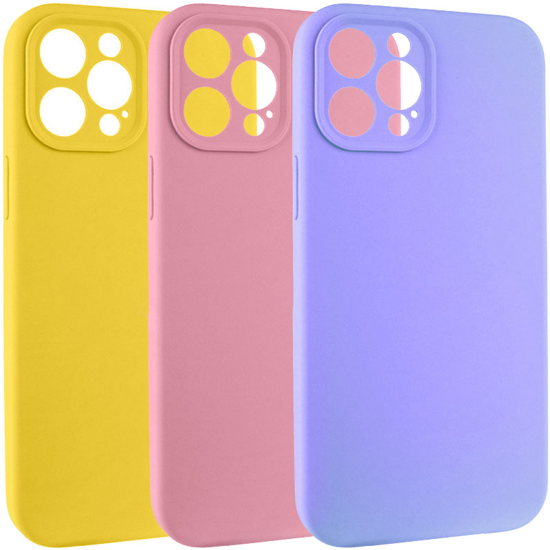 Чехол Silk Full Camera Protective (AA) NO LOGO для Apple iPhone 12 Pro Max (6.7")