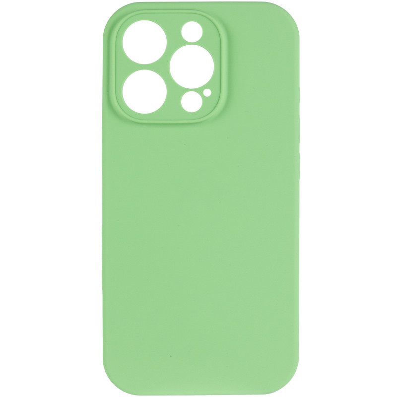 Фото Чехол Silk Full Camera Protective (AA) NO LOGO для Apple iPhone 13 Pro (6.1") (Мятный / Mint) на vchehle.ua