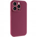 Чехол Silk Full Camera Protective (AA) NO LOGO для Apple iPhone 13 Pro Max (6.7") (Бордовый / Plum)