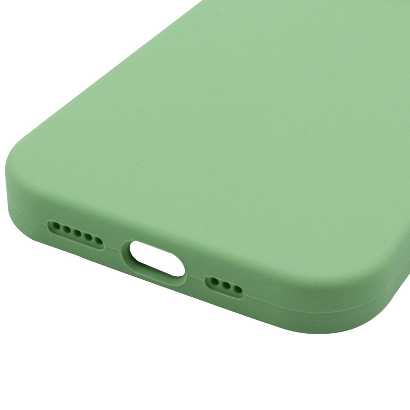 Купить Чехол Silk Full Camera Protective (AA) NO LOGO для Apple iPhone 13 Pro Max (6.7") (Мятный / Mint) на vchehle.ua