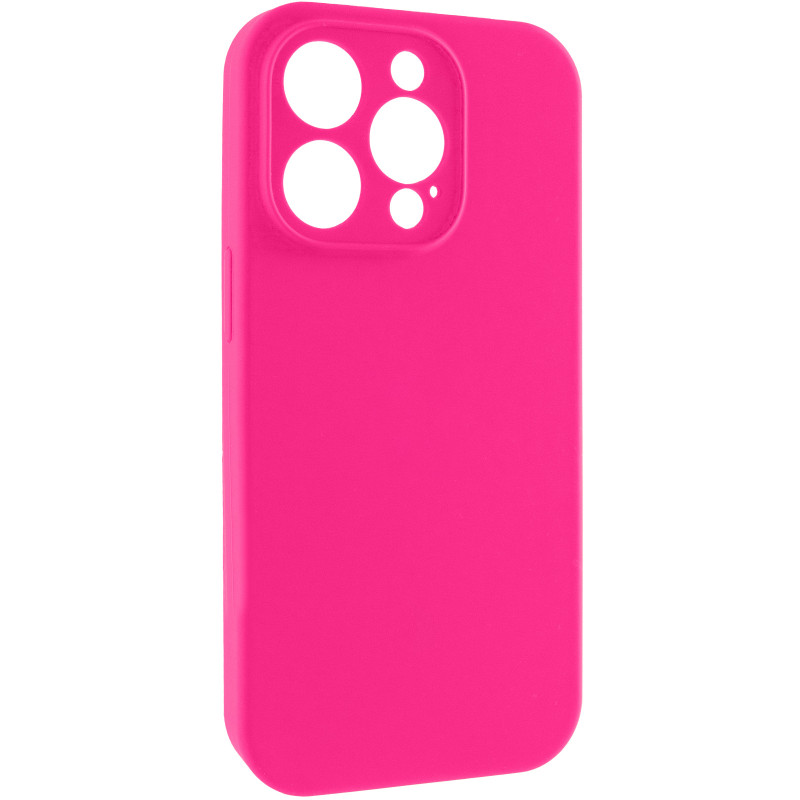 Чехол Silk Full Camera Protective (AA) NO LOGO для Apple iPhone 13 Pro Max (6.7") (Розовый / Barbie pink)