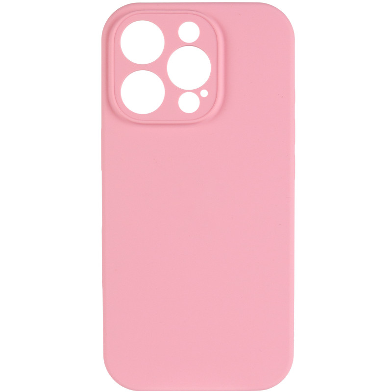Фото Чехол Silk Full Camera Protective (AA) NO LOGO для Apple iPhone 13 Pro Max (6.7") (Розовый / Light pink) на vchehle.ua