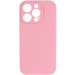 Фото Чехол Silk Full Camera Protective (AA) NO LOGO для Apple iPhone 13 Pro Max (6.7") (Розовый / Light pink) на vchehle.ua