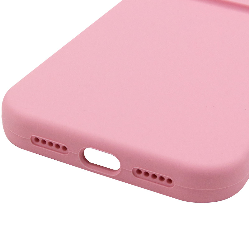 Чехол Silk Full Camera Protective (AA) NO LOGO для Apple iPhone 13 Pro Max (6.7") (Розовый / Light pink) в магазине vchehle.ua
