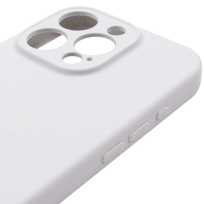 Купить Чехол Silk Full Camera Protective (AA) NO LOGO для Apple iPhone 14 Pro (6.1") (Белый / White) на vchehle.ua