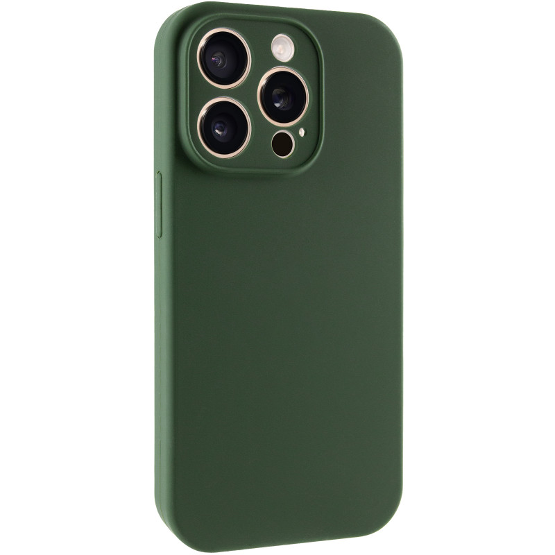 Чехол Silk Full Camera Protective (AA) NO LOGO для Apple iPhone 14 Pro (6.1") (Зеленый / Cyprus Green)