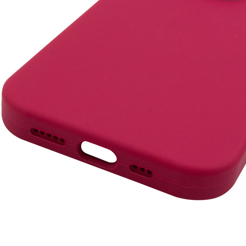 Чехол Silk Full Camera Protective (AA) NO LOGO для Apple iPhone 14 Pro (6.1") (Красный / Rose Red) в магазине vchehle.ua