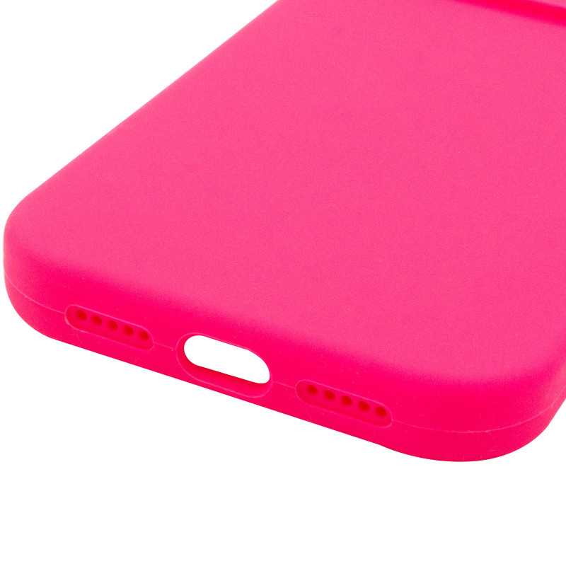 Чехол Silk Full Camera Protective (AA) NO LOGO для Apple iPhone 14 Pro (6.1") (Розовый / Barbie pink) в магазине vchehle.ua