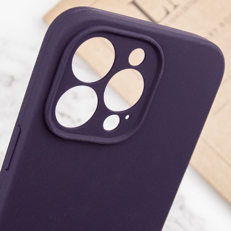 Заказать Чехол Silk Full Camera Protective (AA) NO LOGO для Apple iPhone 14 Pro (6.1") (Фиолетовый / Elderberry) на vchehle.ua