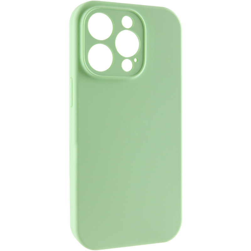 Чехол Silk Full Camera Protective (AA) NO LOGO для Apple iPhone 14 Pro Max (6.7") (Зеленый / Pistachio)