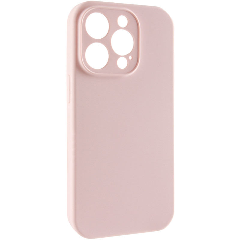 Чехол Silk Full Camera Protective (AA) NO LOGO для Apple iPhone 14 Pro Max (6.7") (Розовый / Chalk Pink)