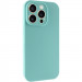 Чохол Silk Full Camera Protective (AA) NO LOGO на Apple iPhone 15 Pro (6.1") (Бірюзовий / Marine Green)